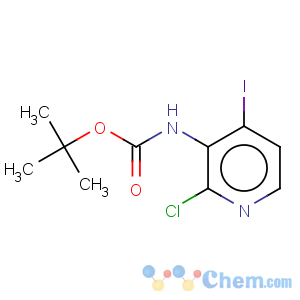 CAS No:855784-39-3 Carbamic acid,N-(2-chloro-4-iodo-3-pyridinyl)-, 1,1-dimethylethyl ester