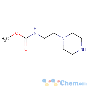 CAS No:85608-08-8 Carbamic acid,[2-(1-piperazinyl)ethyl]-, methyl ester (9CI)