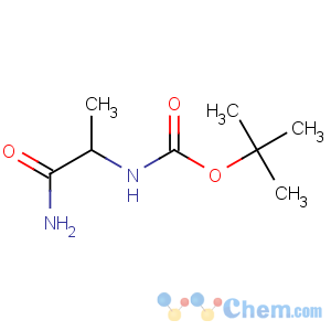 CAS No:85642-13-3 tert-butyl N-[(2S)-1-amino-1-oxopropan-2-yl]carbamate