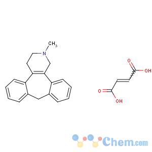 CAS No:85650-57-3 1H-Dibenzo[3,4:6,7]cyclohepta[1,2-c]pyridine,2,- 3,4,9-tetrahydro-2-methyl-,(2Z)-2- butenedioate (1:1)