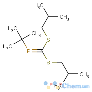CAS No:85685-55-8 (Bis-isobutylsulfanyl-methylene)-tert-butyl-phosphane
