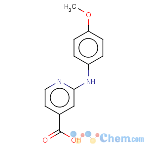 CAS No:85726-29-0 2-[(4-methoxyphenyl)amino]isonicotinic acid