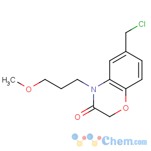 CAS No:857272-02-7 6-(chloromethyl)-4-(3-methoxypropyl)-1,4-benzoxazin-3-one