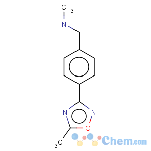 CAS No:857283-77-3 Benzenemethanamine,N-methyl-4-(5-methyl-1,2,4-oxadiazol-3-yl)-