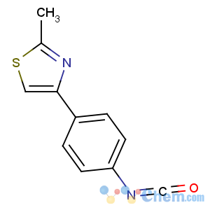 CAS No:857283-94-4 4-(4-isocyanatophenyl)-2-methyl-1,3-thiazole