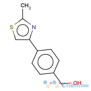 CAS No:857283-96-6 Benzenemethanol,4-(2-methyl-4-thiazolyl)-