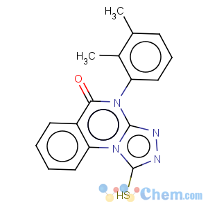 CAS No:85772-41-4 4-(2,3-dimethylphenyl)-1-mercapto[1,2,4]triazolo[4,3-a]quinazolin-5(4H)-one
