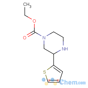 CAS No:85803-50-5 ethyl 3-thiophen-2-ylpiperazine-1-carboxylate