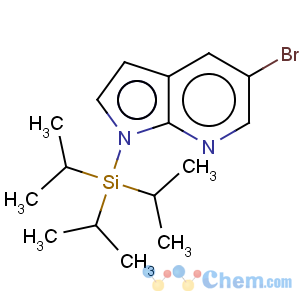 CAS No:858116-66-2 1H-Pyrrolo[2,3-b]pyridine,5-bromo-1-[tris(1-methylethyl)silyl]-