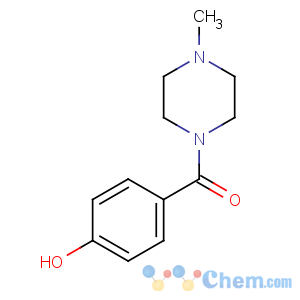 CAS No:85858-94-2 (4-hydroxyphenyl)-(4-methylpiperazin-1-yl)methanone