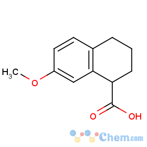 CAS No:85858-95-3 7-methoxy-1,2,3,4-tetrahydronaphthalene-1-carboxylic acid