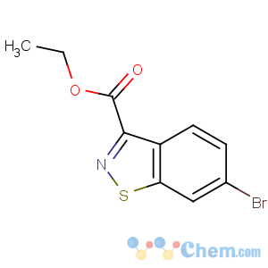 CAS No:858671-74-6 ethyl 6-bromo-1,2-benzothiazole-3-carboxylate