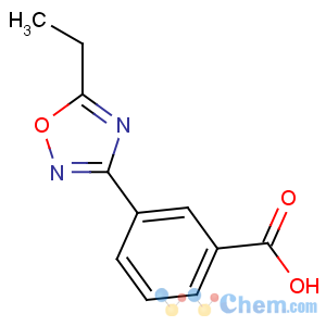 CAS No:859155-81-0 3-(5-ethyl-1,2,4-oxadiazol-3-yl)benzoic acid