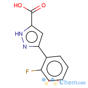 CAS No:859155-87-6 1H-Pyrazole-3-carboxylicacid, 5-(2-fluorophenyl)-