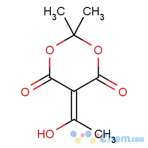 CAS No:85920-63-4 5-(1-hydroxyethylidene)-2,2-dimethyl-1,3-dioxane-4,6-dione