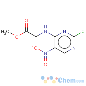 CAS No:859307-58-7 Glycine,N-(2-chloro-5-nitro-4-pyrimidinyl)-, methyl ester