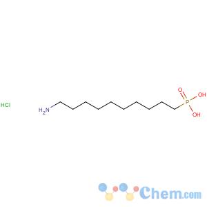 CAS No:859458-78-9 Phosphonic acid,(10-aminodecyl)-, hydrochloride (5CI)