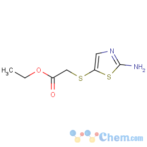 CAS No:859522-19-3 ethyl 2-[(2-amino-1,3-thiazol-5-yl)sulfanyl]acetate