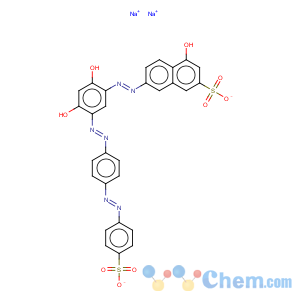 CAS No:85959-24-6 Disodium 7-((2,4-dihydroxy-5-((4-((4-sulphonatophenyl)azo)phenyl)azo)phenyl)azo)-4-hydroxynaphthalene-2-sulphonate