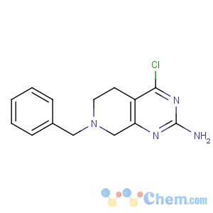 CAS No:859825-79-9 7-benzyl-4-chloro-6,8-dihydro-5H-pyrido[3,4-d]pyrimidin-2-amine