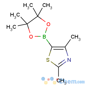 CAS No:859833-13-9 2,4-dimethyl-5-(4,4,5,5-tetramethyl-1,3,2-dioxaborolan-2-yl)-1,<br />3-thiazole