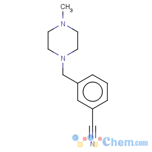 CAS No:859850-90-1 Benzonitrile,3-[(4-methyl-1-piperazinyl)methyl]-