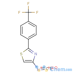CAS No:859850-96-7 4-isocyanato-2-[4-(trifluoromethyl)phenyl]-1,3-thiazole