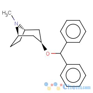 CAS No:86-13-5 8-Azabicyclo[3.2.1]octane,3-(diphenylmethoxy)-8-methyl-, (3-endo)-