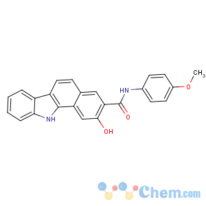 CAS No:86-19-1 2-hydroxy-N-(4-methoxyphenyl)-11H-benzo[a]carbazole-3-carboxamide