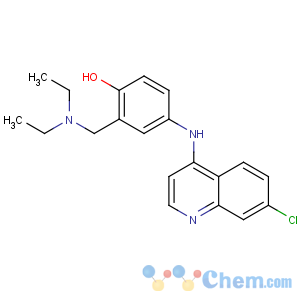 CAS No:86-42-0 4-[(7-chloroquinolin-4-yl)amino]-2-(diethylaminomethyl)phenol