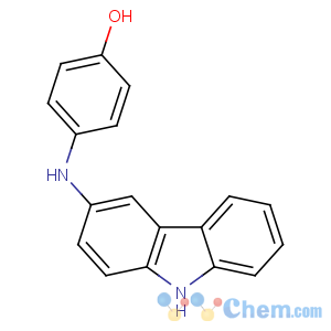 CAS No:86-72-6 4-(9H-carbazol-3-ylamino)phenol
