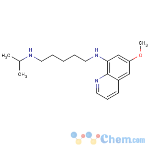 CAS No:86-78-2 N-(6-methoxyquinolin-8-yl)-N'-propan-2-ylpentane-1,5-diamine