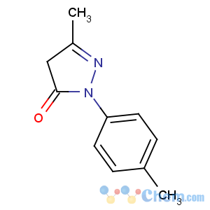 CAS No:86-92-0 5-methyl-2-(4-methylphenyl)-4H-pyrazol-3-one
