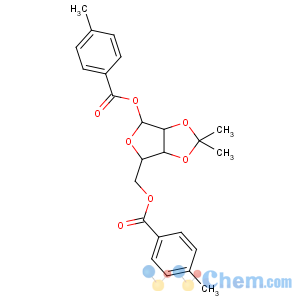 CAS No:86042-28-6 [(3aR,4S,6R,6aR)-2,2-dimethyl-4-(4-methylbenzoyl)oxy-3a,4,6,<br />6a-tetrahydrofuro[3,4-d][1,3]dioxol-6-yl]methyl 4-methylbenzoate