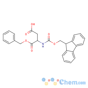 CAS No:86060-83-5 (3S)-3-(9H-fluoren-9-ylmethoxycarbonylamino)-4-oxo-4-<br />phenylmethoxybutanoic acid