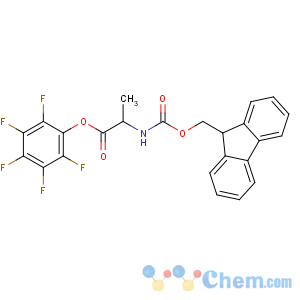 CAS No:86060-86-8 (2,3,4,5,6-pentafluorophenyl)<br />(2S)-2-(9H-fluoren-9-ylmethoxycarbonylamino)propanoate