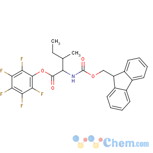 CAS No:86060-89-1 (2,3,4,5,6-pentafluorophenyl)<br />(2S,3S)-2-(9H-fluoren-9-ylmethoxycarbonylamino)-3-methylpentanoate