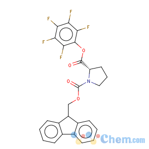 CAS No:86060-90-4 1,2-Pyrrolidinedicarboxylicacid, 1-(9H-fluoren-9-ylmethyl) 2-(pentafluorophenyl) ester, (2S)-