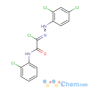 CAS No:861322-29-4 2-(2-chloroanilino)-N-(2,4-dichlorophenyl)-2-oxoethanehydrazonoyl<br />chloride
