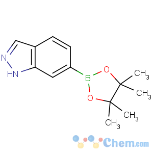 CAS No:861905-87-5 6-(4,4,5,5-tetramethyl-1,3,2-dioxaborolan-2-yl)-1H-indazole