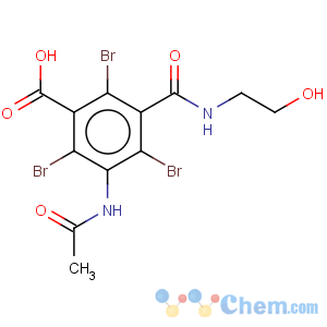 CAS No:86216-41-3 Benzoic acid,3-(acetylamino)-2,4,6-tribromo-5-[[(2-hydroxyethyl)amino]carbonyl]-