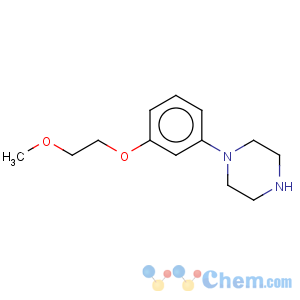 CAS No:862168-49-8 Piperazine,1-[3-(2-methoxyethoxy)phenyl]-