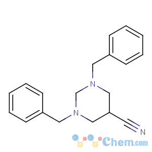 CAS No:86236-77-3 1,3-dibenzyl-1,3-diazinane-5-carbonitrile