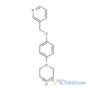 CAS No:862471-97-4 1-[4-(pyridin-3-ylmethoxy)phenyl]piperazine