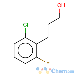 CAS No:862574-70-7 Benzenepropanol,2-chloro-6-fluoro-