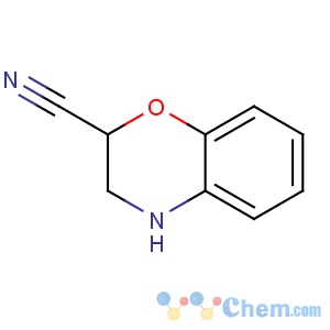 CAS No:86267-86-9 3,4-dihydro-2H-1,4-benzoxazine-2-carbonitrile