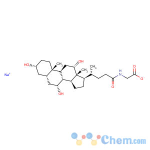 CAS No:863-57-0 Sodium glycocholate