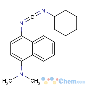 CAS No:86332-16-3 4-(cyclohexyliminomethylideneamino)-N,N-dimethylnaphthalen-1-amine