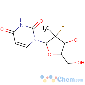 CAS No:863329-66-2 1-[(2R,3R,4R,<br />5R)-3-fluoro-4-hydroxy-5-(hydroxymethyl)-3-methyloxolan-2-yl]pyrimidine-<br />2,4-dione