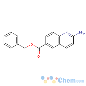 CAS No:863492-35-7 benzyl 2-aminoquinoline-6-carboxylate